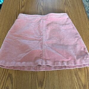 Corduroy skirt